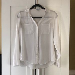 White button down shirt